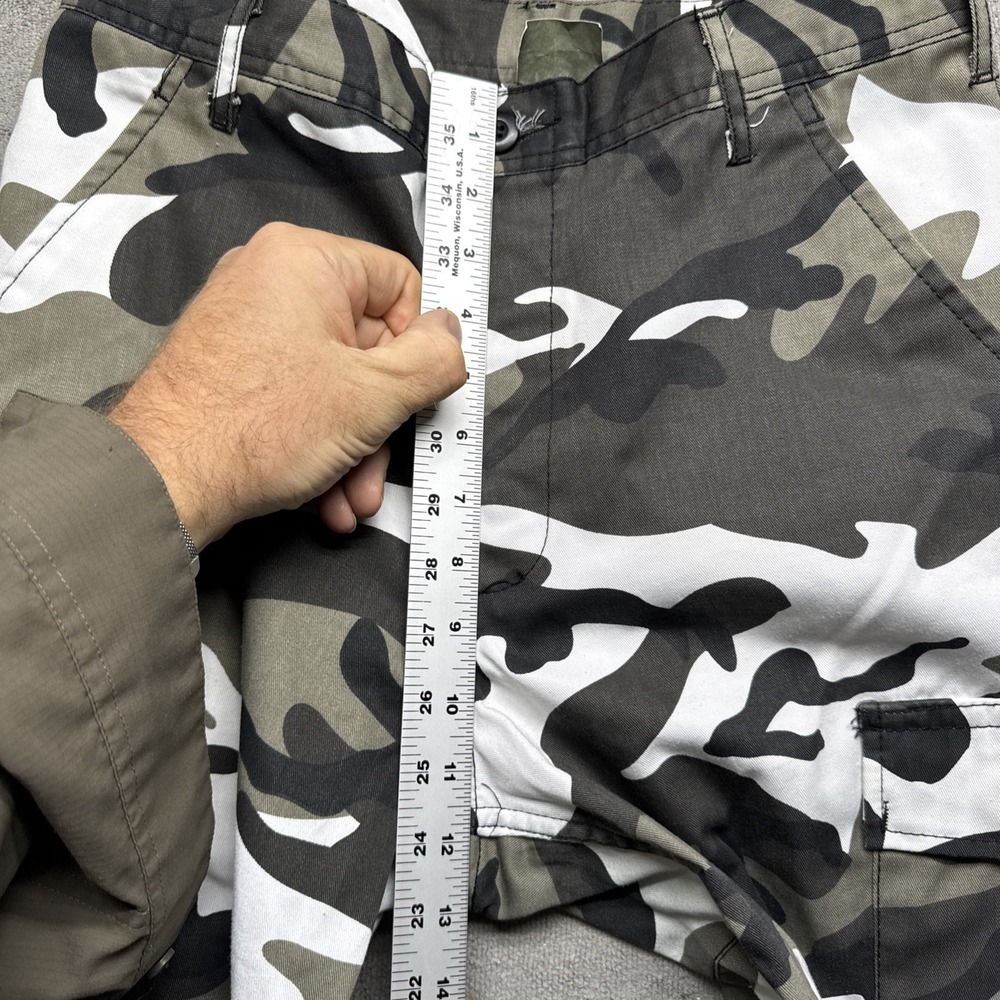 Rothco BDU Urban Camo Pants Small Black Gray White Tactical Cargo‎ Trousers - Picture 5 of 10